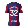 Nogometni Dres FC Barcelona Pablo Torre 32 Domaći 2023-24 Nogometni Dres FC Barcelona Pablo Torre 32 Domaći 2023-24